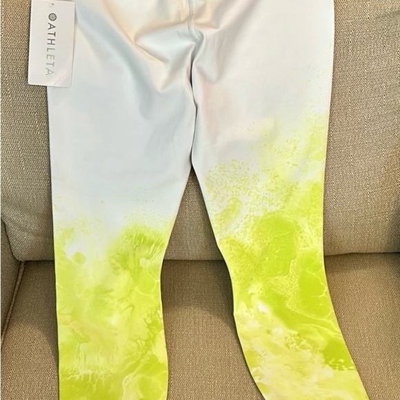 NWT Athleta Elation Mineral 7/8 Tights Size M - Picture 2 of 3